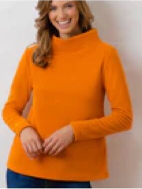Dudley Stephens Greenpoint Boatneck in pumpkin size large